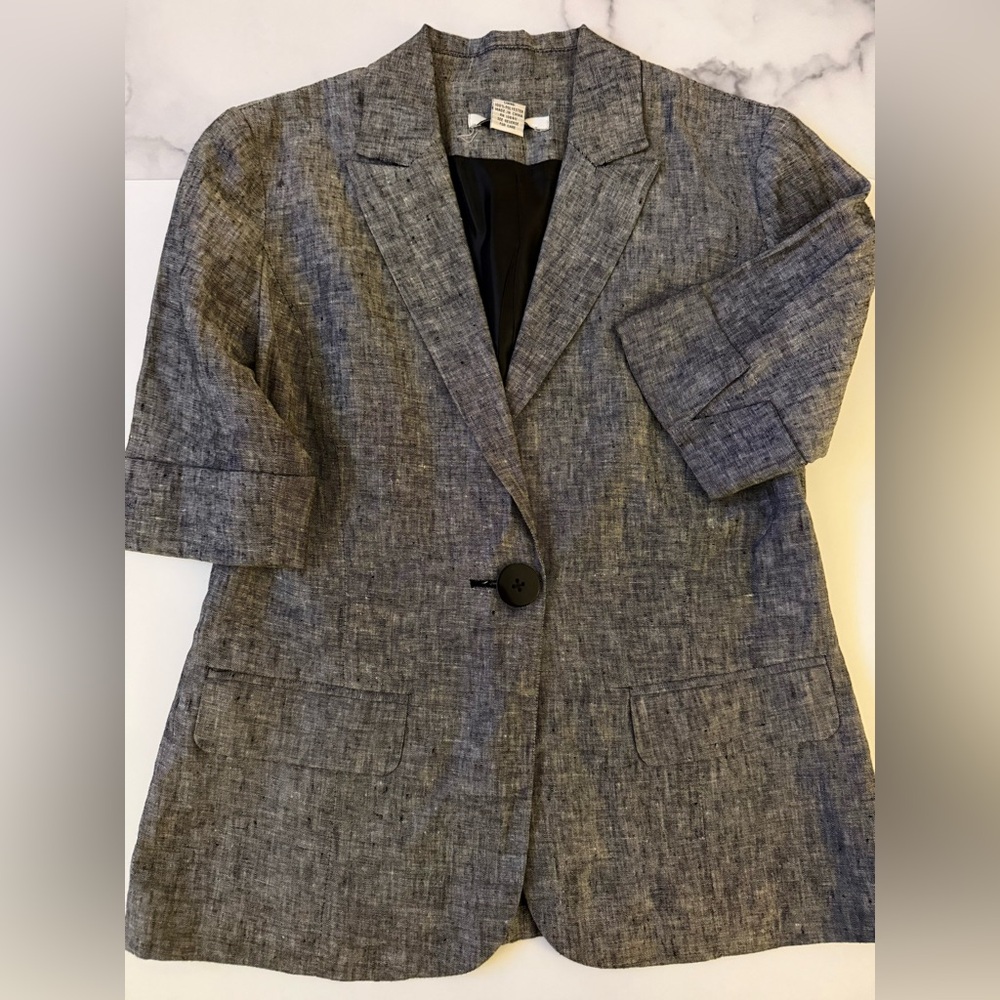 🌼🌿🪻Women's 100% Linen Lightweight Short Sleeved Blazer